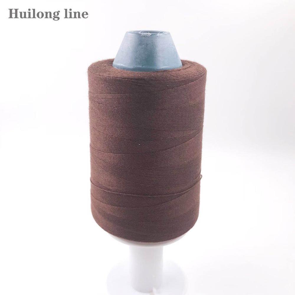 20 S / 3 big sewing thread 4500 yards 100% polyester cotton configuration Sewing thick thread colour thread denim thread: brown A43