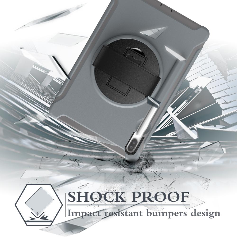 Case Voor Samsung Galaxy Tab S6 10.5 "T860 Tablet Case Shockproof Armor Heavy Duty Hard Case Voor Samsung tab T860 Stand Case