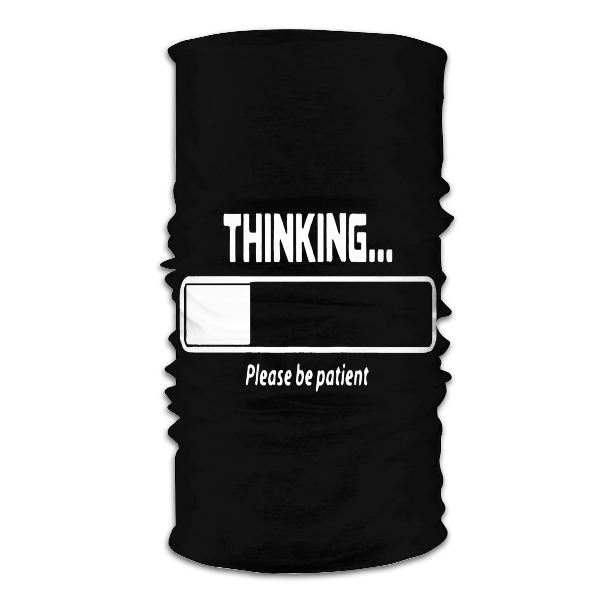Thinking Progress Bar Cool All Sizes Black Print Funny Lowest Price Rap Scarves Bandana