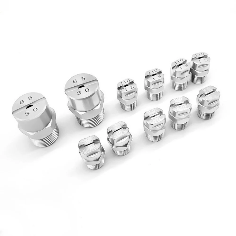 1/4 BSPT Hvv Standard Veejet Flat fan Water Spray Nozzles High Impact High pressure stainless steel