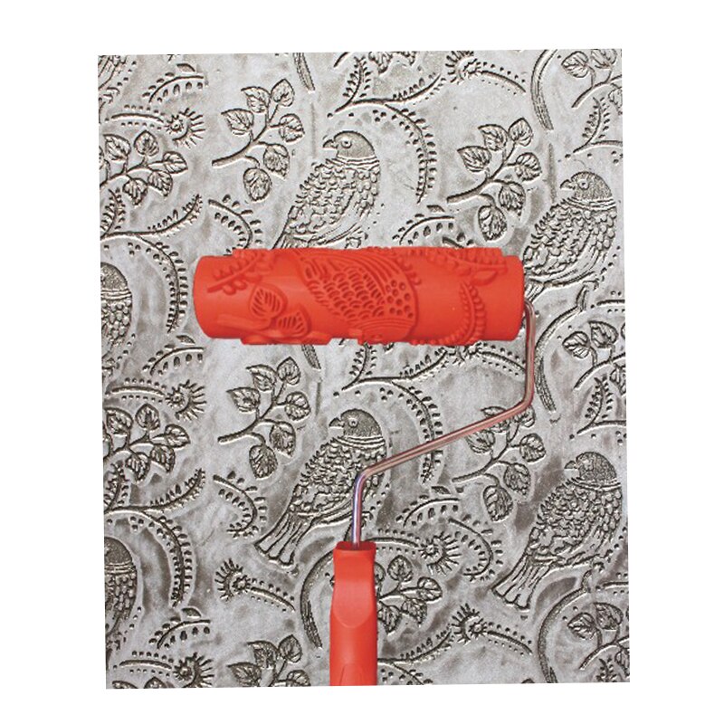 Various Embossed Patterns Of Paint Roller With Plastic Handle: S