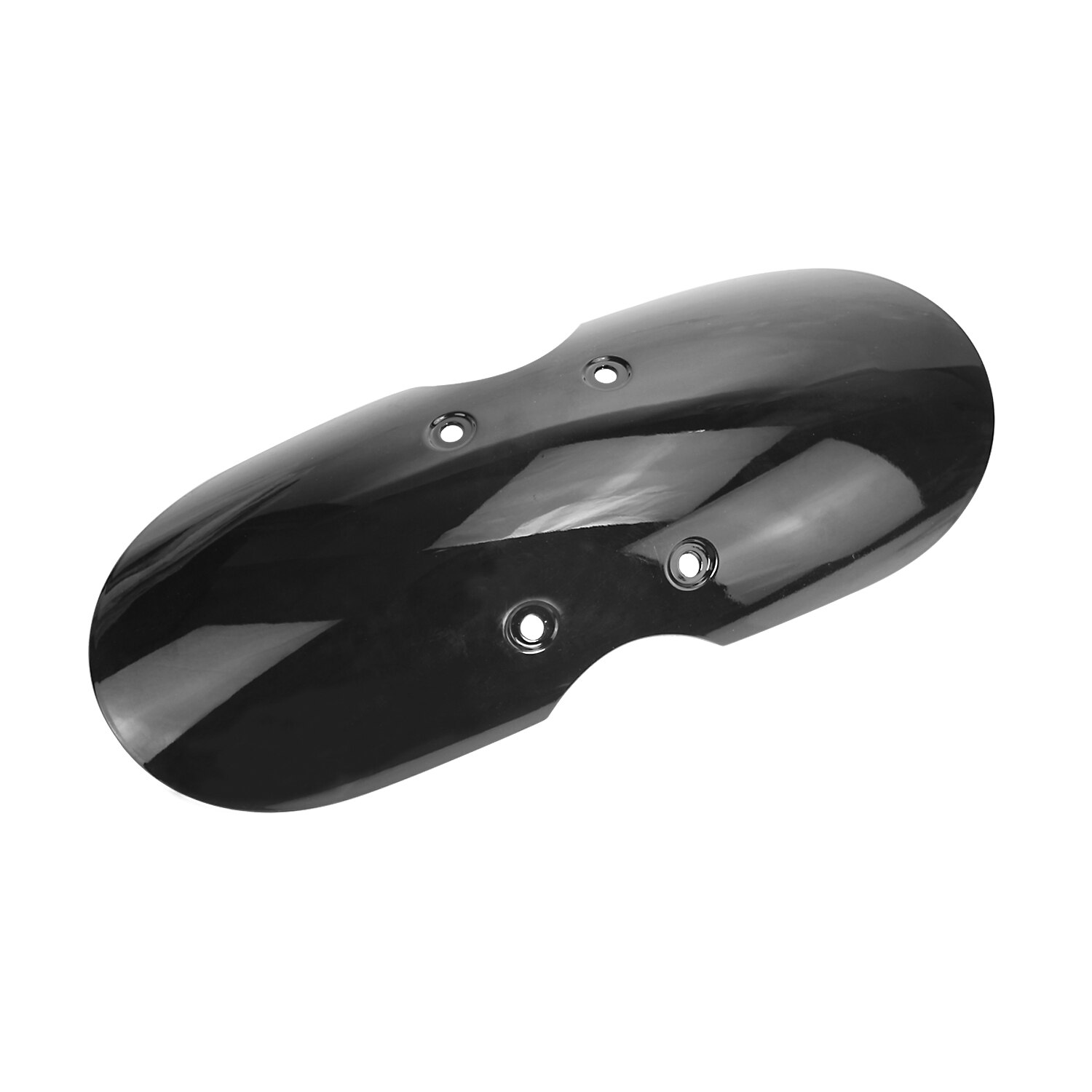 Motorcycle Short Front Fender Mudguard For Triumph Bonneville T100 Scrambler Thruxton 900 2001: Light Black