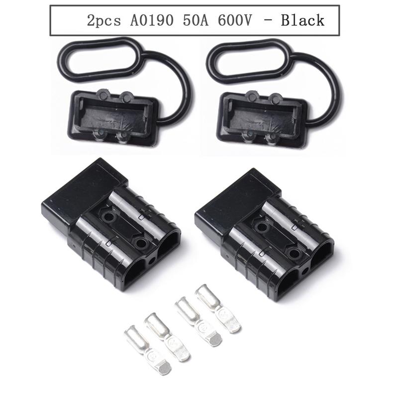 Wtyczka złącza zasilania 50a 175a 350a 600v osłona ochronna wtyczki szybkozłączki/rozłączki robić wciągarki lub przyczepy holowniczej: Typ c