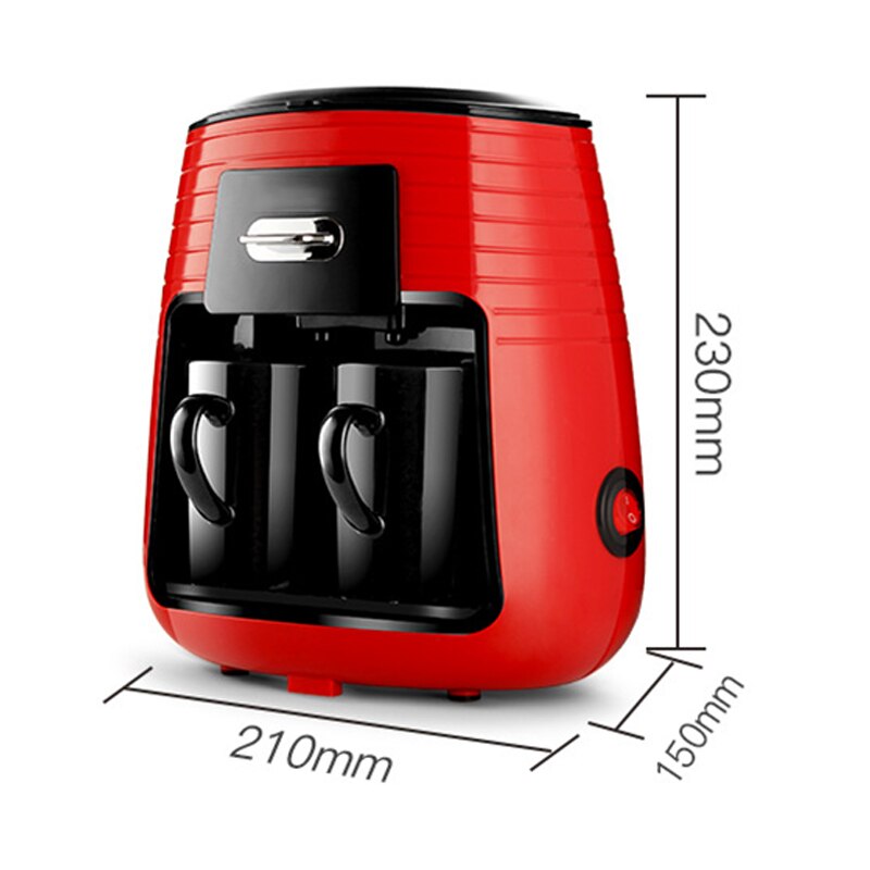 MD-235 household automatic coffee machine drip coffee machine expresso coffee machine tea making machine 220V