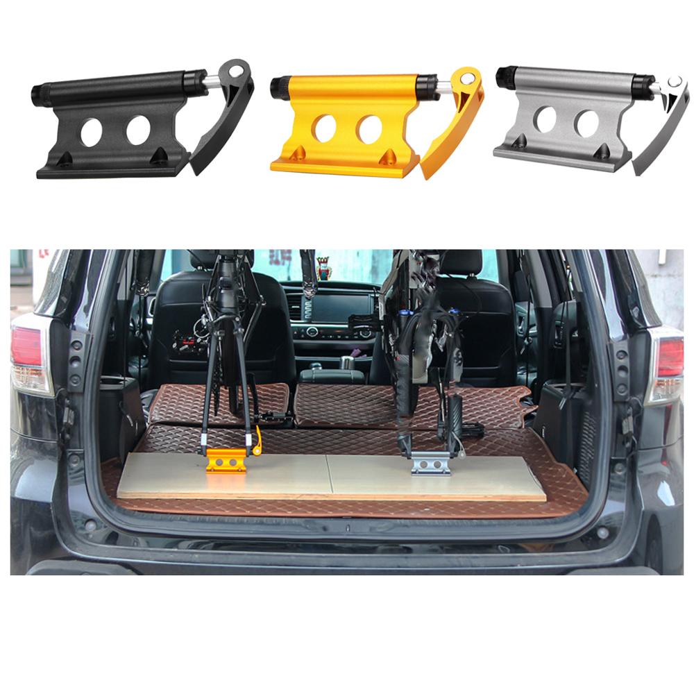 Car Roof Bike Rack Quick-release Fork Installation Mount Holder Lock Cycle Mount Bracket Rack Block Bicycle Accessorie