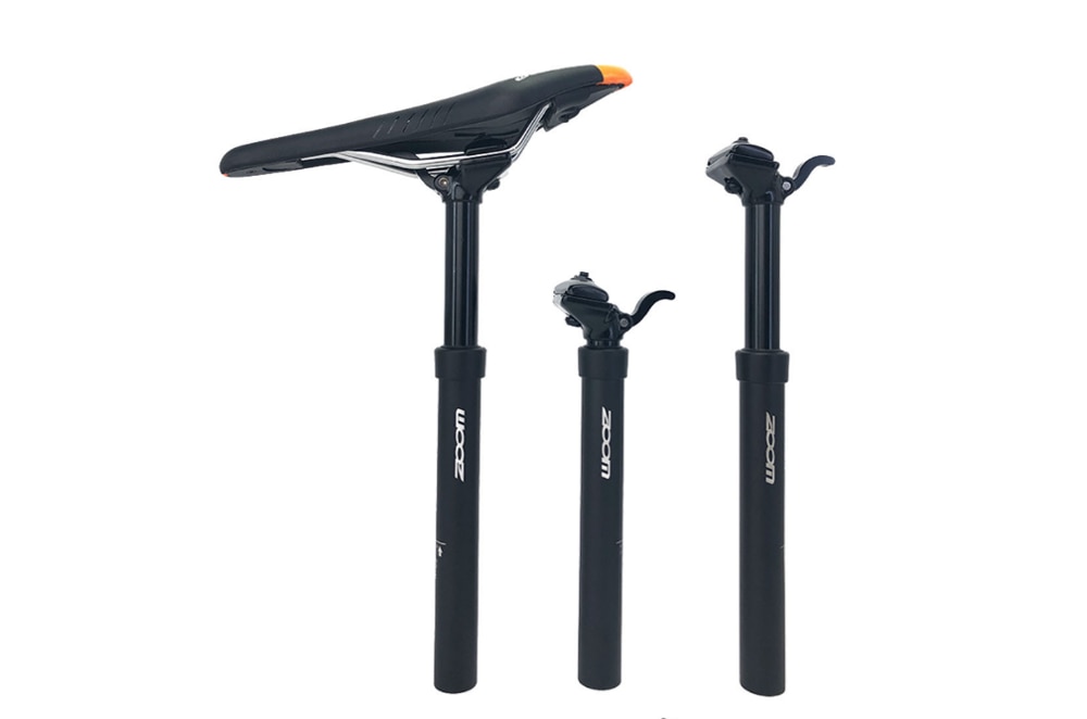 Zoom Manual Dropper SeatPost Height Adjustable Hydraulic 30.9mm 31.6mm Hand Control Seat Post Bike MTB 100mm Travel