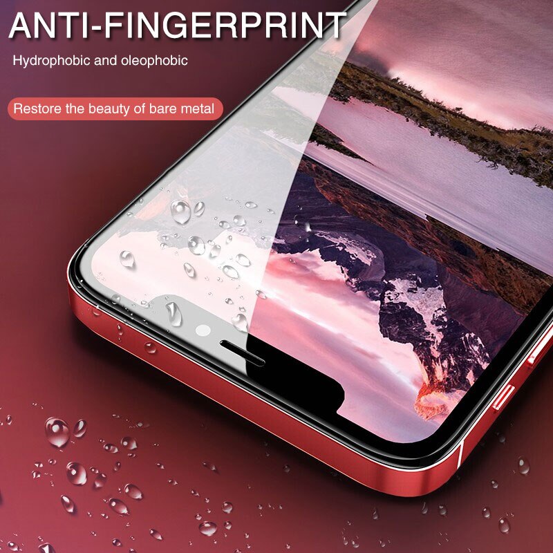 3Pcs Full Cover Screen Protector For iPhone 12 13 11 X XS Pro Max XR Protective Tempered Glass On iPhone 6 6s 7 8 Plus Not Film