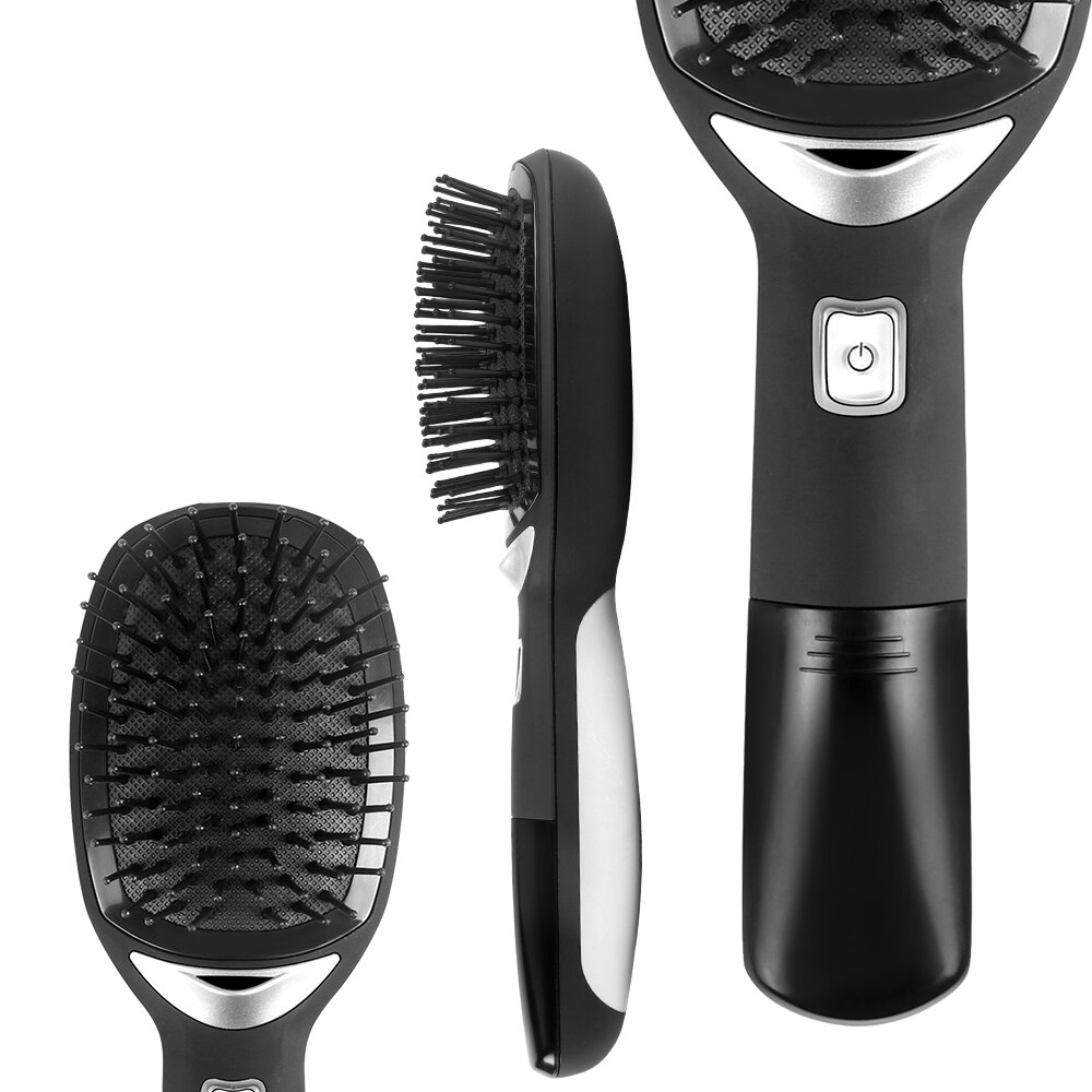 2.0 Ionic Electric Hairbrush Portable Ionic Hair Comb Strong Negative Ion Release Straighting Hair Anti-static Magic Hair Brush