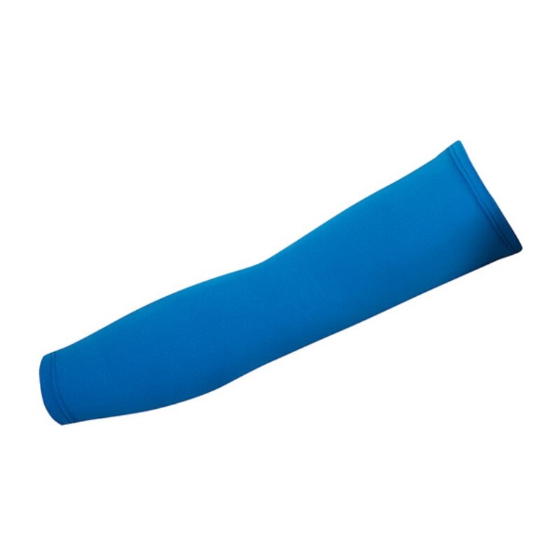 Unisex Arm Sleeve Riding Sunscreen Cuff armband Basketball Sport Armlets Cycling volleyball Running Arm Cuffs: Sky blue