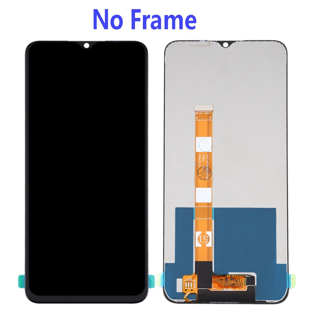 6.5 "für Realme C11 RMX2185 LCD Anzeige berühren Digitizer-bildschirm Mit Rahmen Ersatz