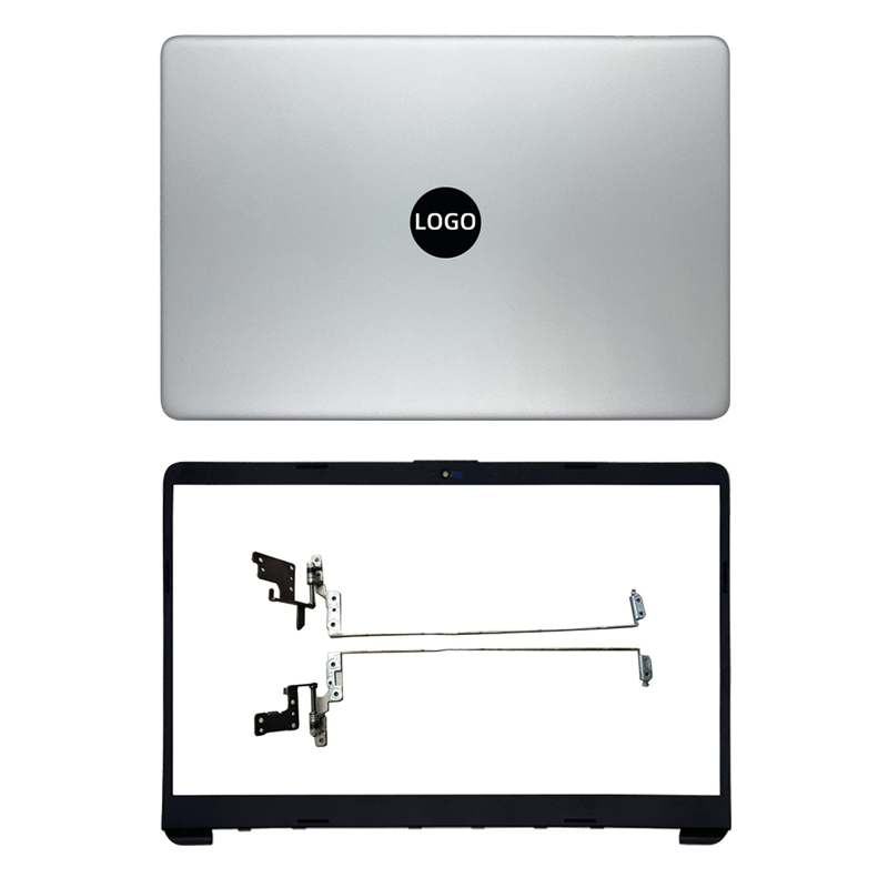 For HP 15S-DU 15-DY 15-DR 15-DW TPN-C139 15S-GR 15-GW TPN-C151 LCD Back Cover/Front Bezel/Palmrest/Bottom Base/Hinges Shell: dark green