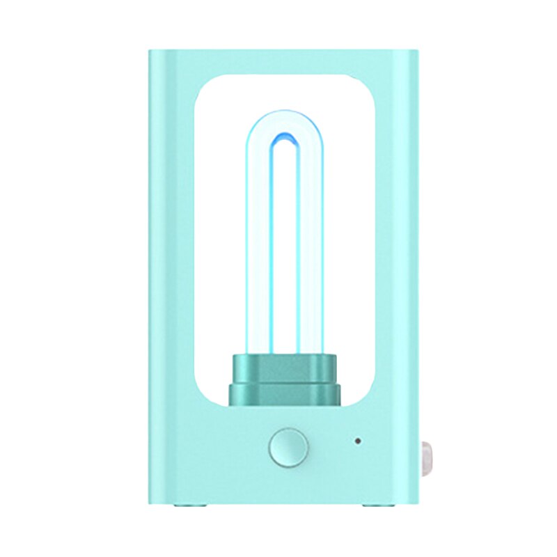 5V capteur de corps intelligent lampe UV 5 Minutes rapide tuer les bactéries automatiquement la stérilisation par Induction élimine le déodorant des acariens: Bleu ciel