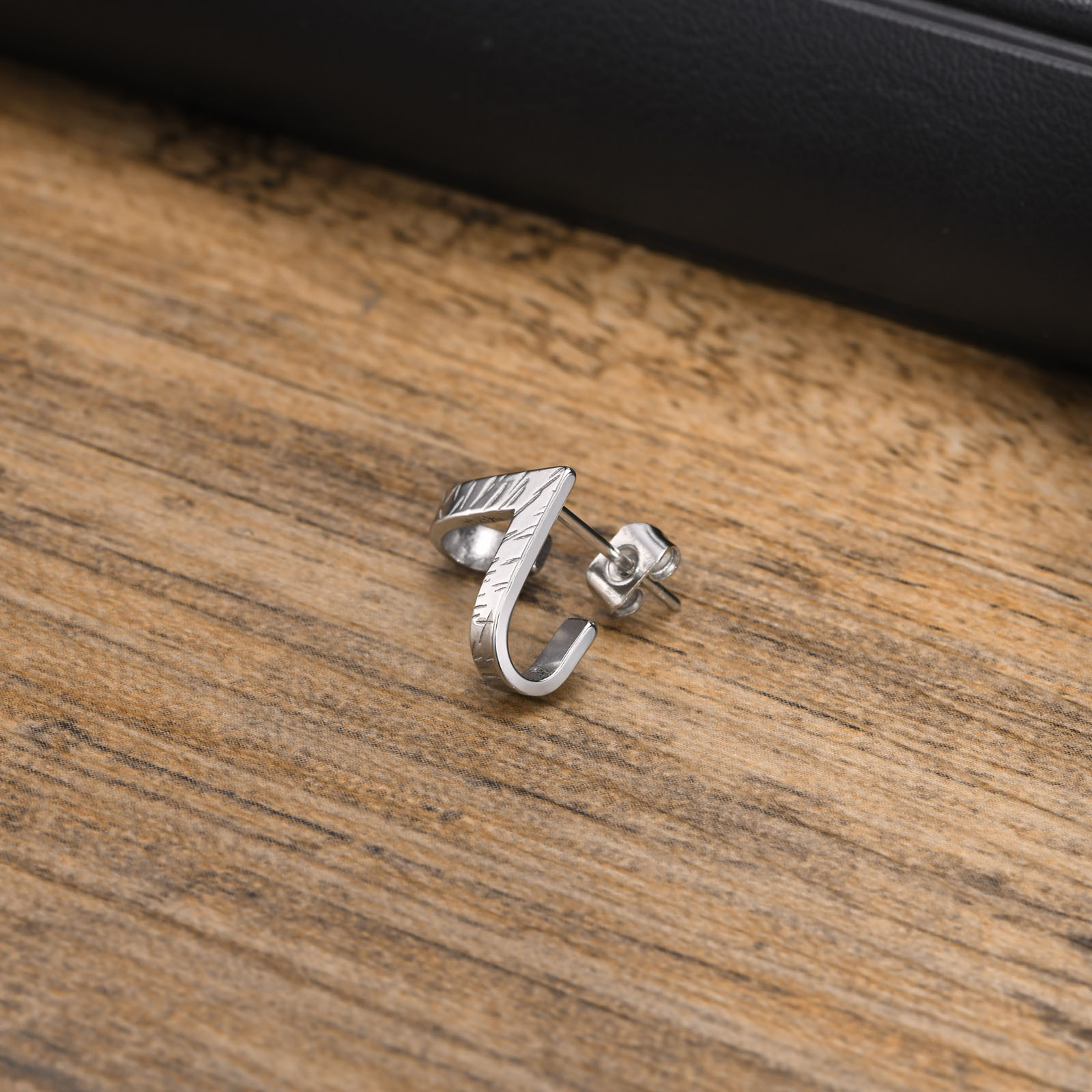Pendiente geométrico para hombre, pendientes triangulares de acero inoxidable, joyería antialérgica Punk Cool para niños, para él masculino
