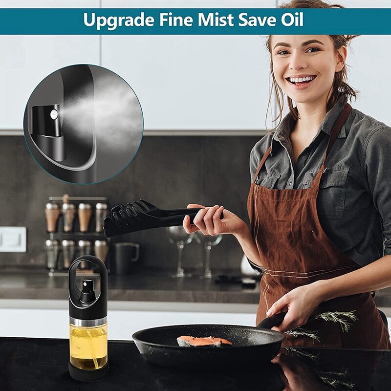 150Ml Cooking Oil Sprayer,Olive Oil Dispenser,Oil Spray Bottle,For Grilling,Salad Making,Cooking,Baking,Frying,Etc