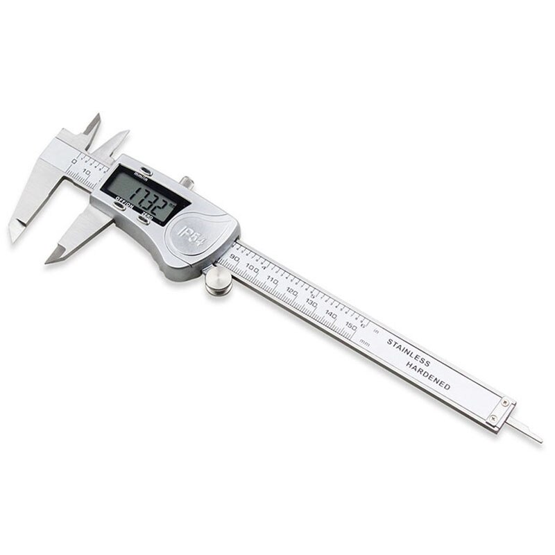 Electronic Digital Caliper 150mm Waterproof IP54 Digital Caliper Minimeter Guage Stainless Steel Vernier Caliper Measuring Tool: Default Title