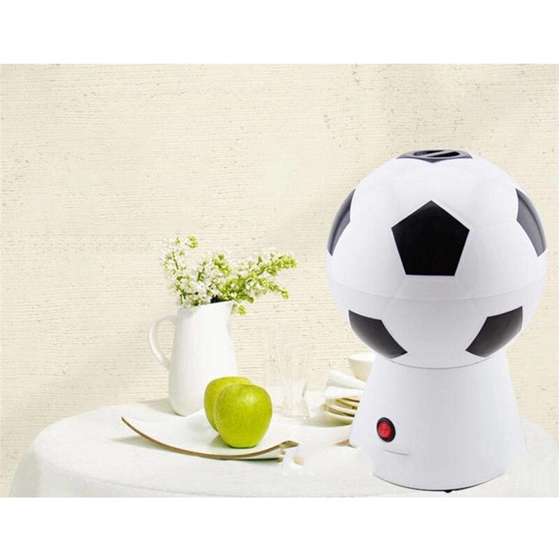 Home Mini Popcorn Machine 1200W Fully Automatic Air DIY Popcorn Machine Household Carnival Corn Popper Making Machine