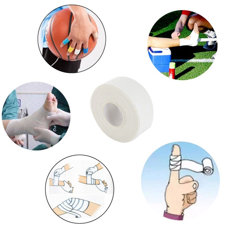 10m sport selvklæbende elastisk bandage wrap tape elastoplast til knæstøttepuder finger ankel palme skulder