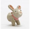 Cartoon 3D bust animal refrigerator stick magnet stick resin handicraft: rabbit