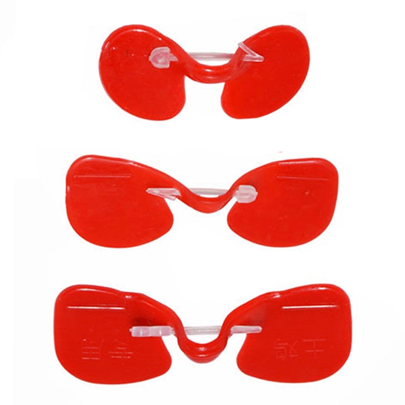 50 pcs poultry band bolt chicken glasses Chicken management device Pigeon Quail goggles Anti-pecking glasses Chicken supplies