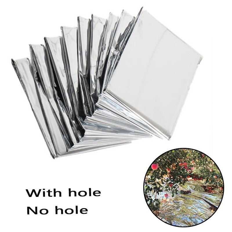 Silver Highly Reflective Mylar Films for Grow Tent Room Garden Greenhouse Farming Increase Plant Growth