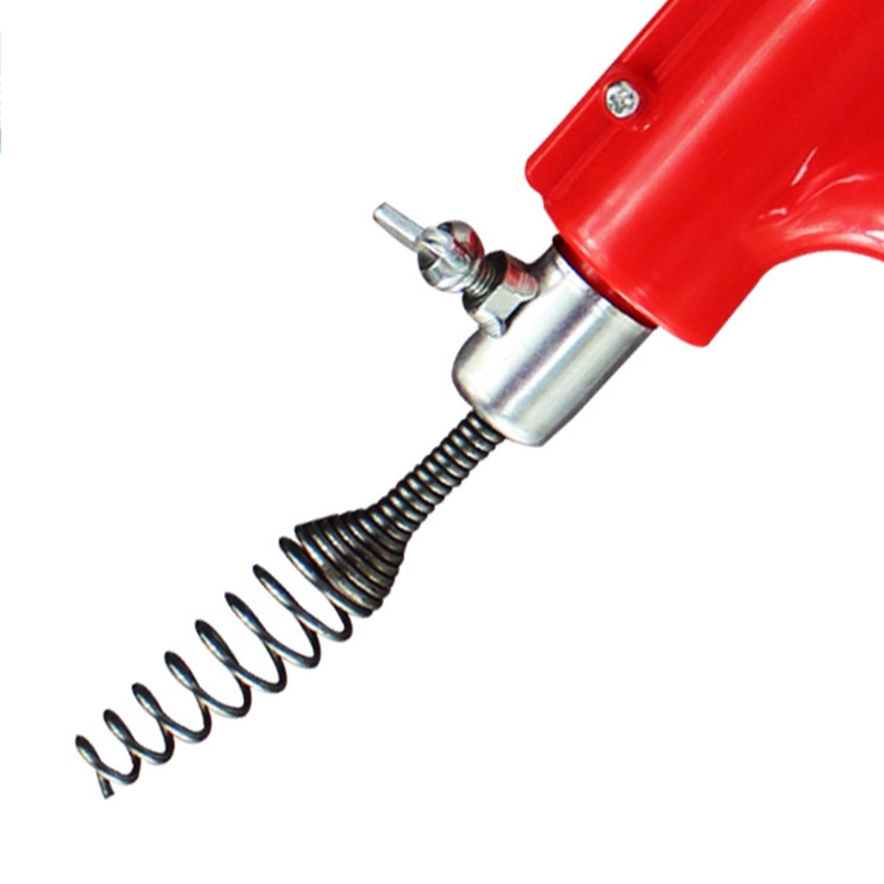 5M Drain Cleaner Cable Snake Plumbing Sink Cleaner Bathroom Bathtub Drain Toilet Dredge Pipes Sewer Filter Sink Cleaning