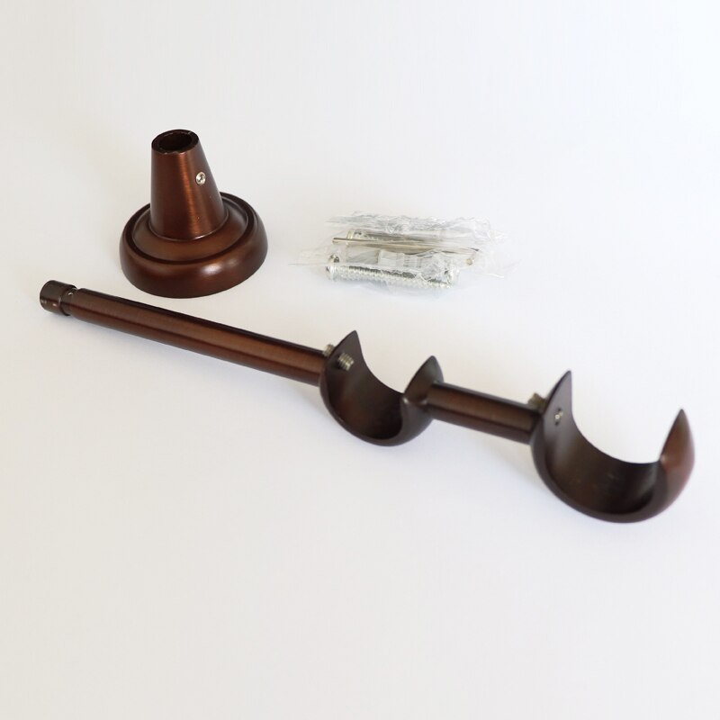 2 st  d20/25mm gardinstång dekorativ windsor dubbelfäste 13.5cm/6cm ,  gardintillbehör fäste för fönsterdekoration