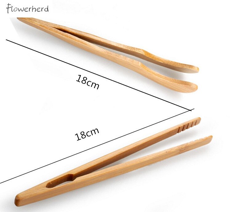 Bamboo Tea Clip Teaware Bamboo Curved Clip Straight Clip Manual Bamboo Chopsticks Bamboo Tweezers Tea Ceremony Accessories
