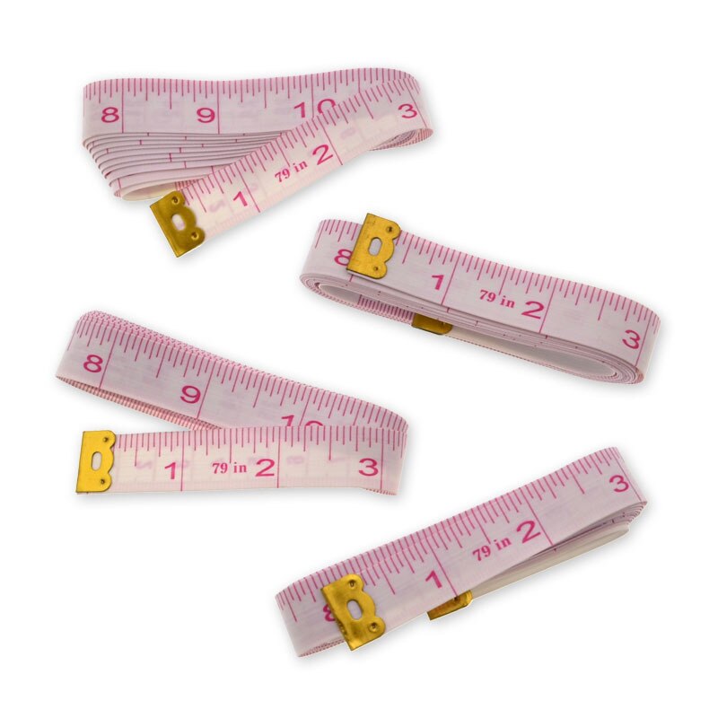 Body Measuring Clothing Ruler Sewing Tailor Tape Measure 2M Soft Sewing Ruler Meter Sewing Measuring Tape Double-sided Scale