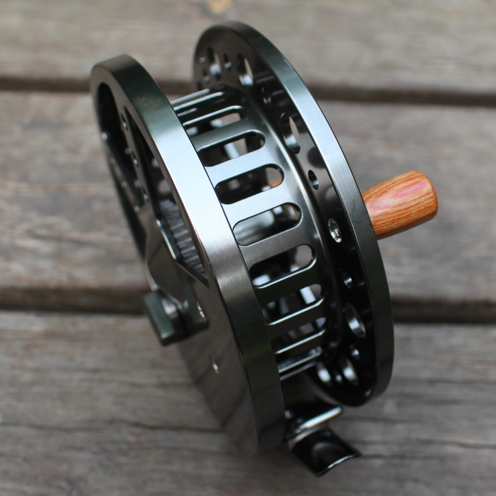 CHANNELMAY CNC Aluminum Fly Fishing Reel - Large Arbor Disc Drag Left/Right Hand