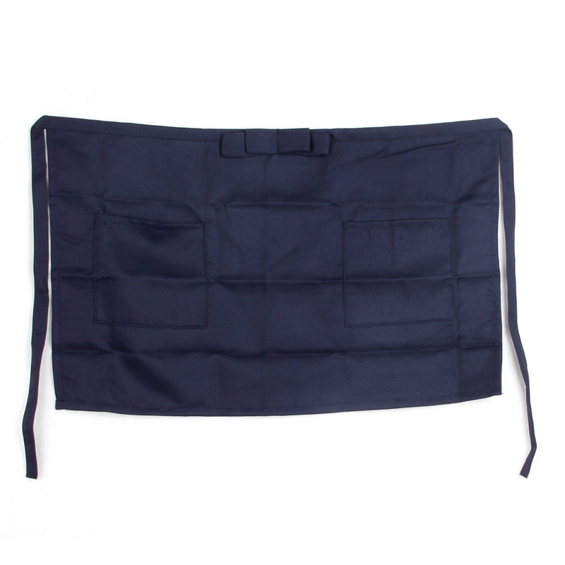 Halbhohe polyesterschürze mit tasche für kellnerinnen und kellner in küche, café oder kneipe: Db