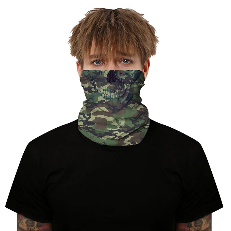 Outdoor Face Cover Outdoor Mask Scarves Multi Functional Seamless Hairband Head Scarf Bandana Neck Cover: 6