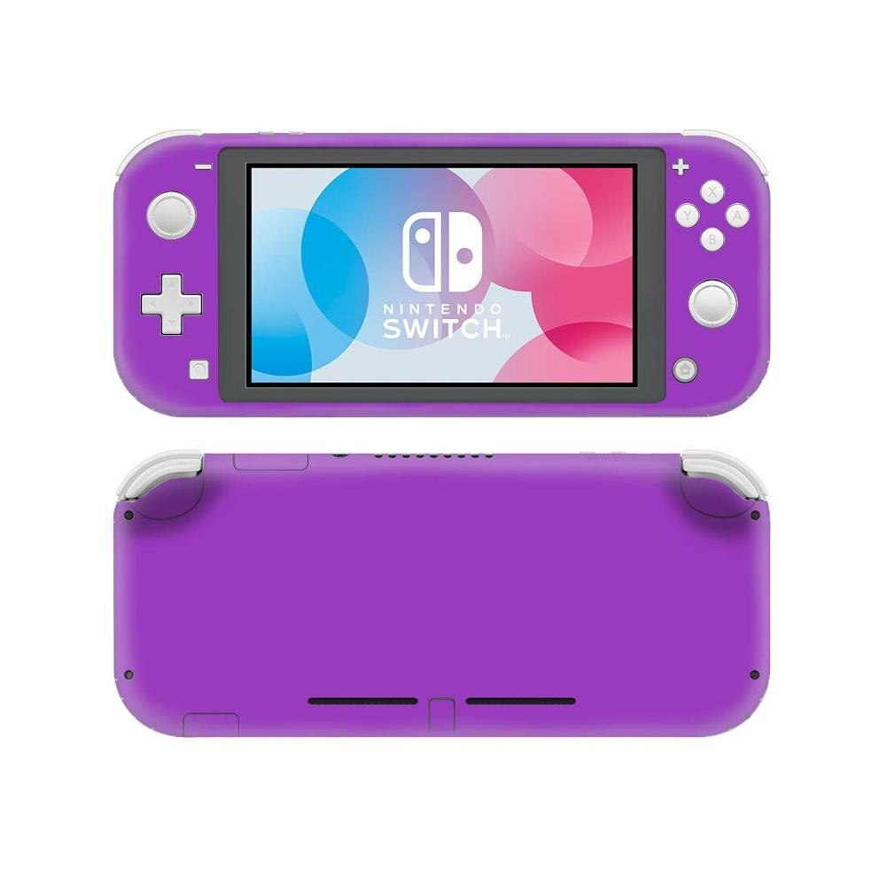 Pure Purple Color NintendoSwitch Skin Sticker Decal For Nintendo Switch Lite Protector Nintend Switch Lite Skin Sticker Vinyl: YSNSL1122