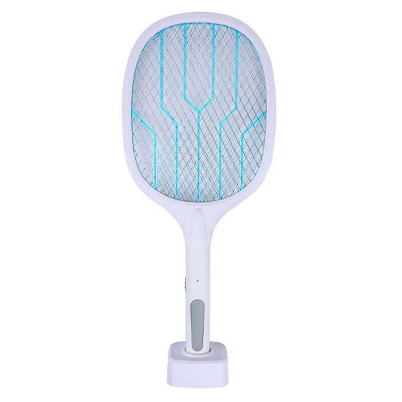Matamoscas eléctrico recargable por USB, matamoscas 2 en 1, mata insectos: WT