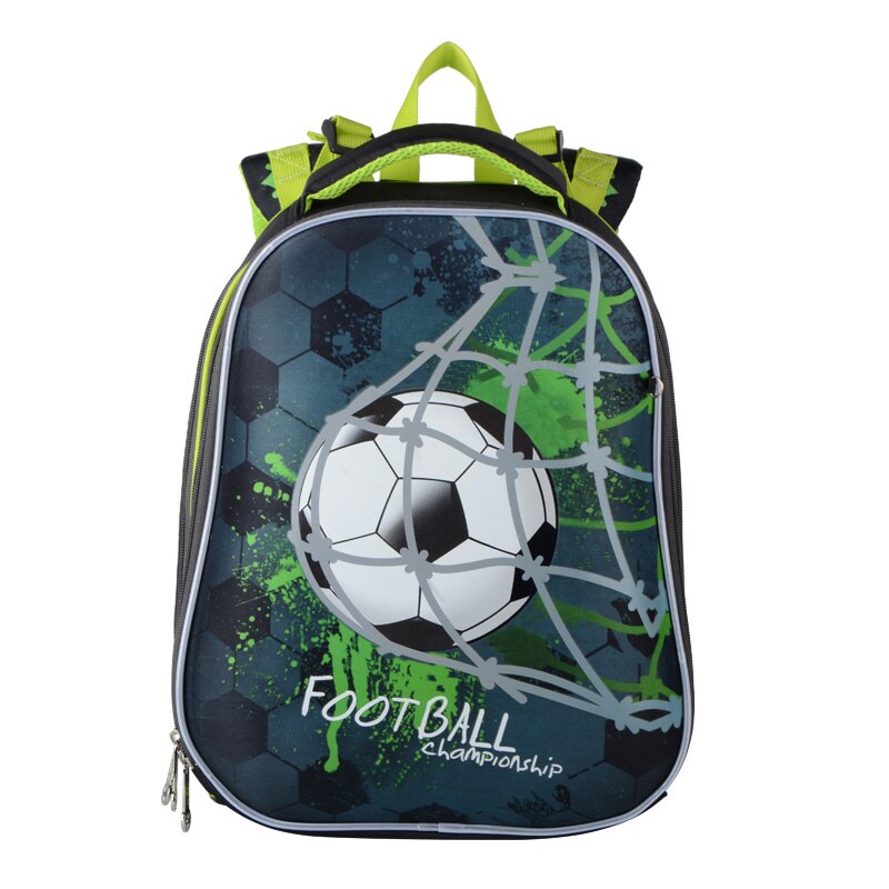 Kinderen Schooltassen Voor Meisjes Jongens School Rugzakken Orthopedische 3D Cartoon Rugzakken Kids Satchel mochila escolar: football