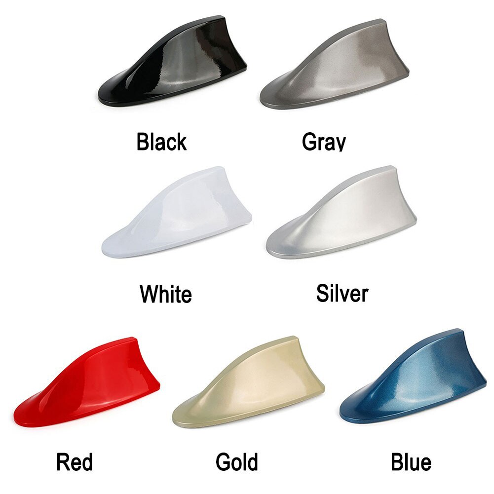 Upgraded Signal Universal Car Shark Fin Antenna Auto Roof FM/AM Radio Aerial Replacement for BMW/Honda/Toyota/Hyundai/Kia/etc