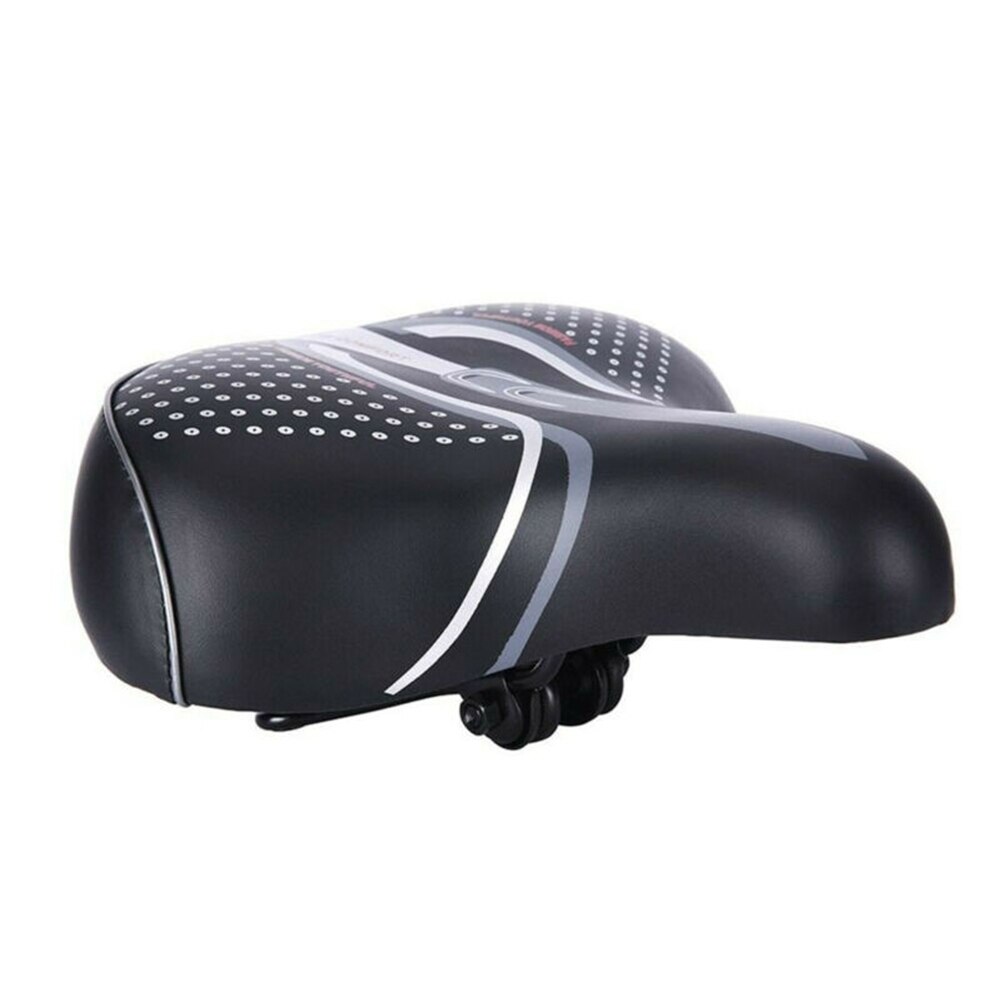 Bekväm extra bred stor rumpa cykel mjuk pad sadelstolskudde sportig