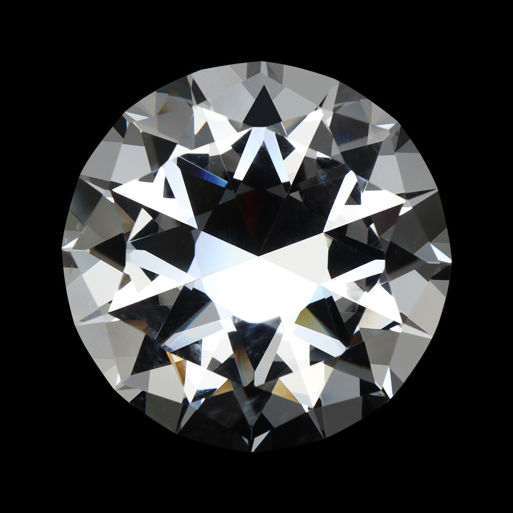 Clear Glass Diamond Party Decor Faceted Cut Crystal Large Diamond Romantic Proposal Chrismas Crafts Home Decor Ornaments