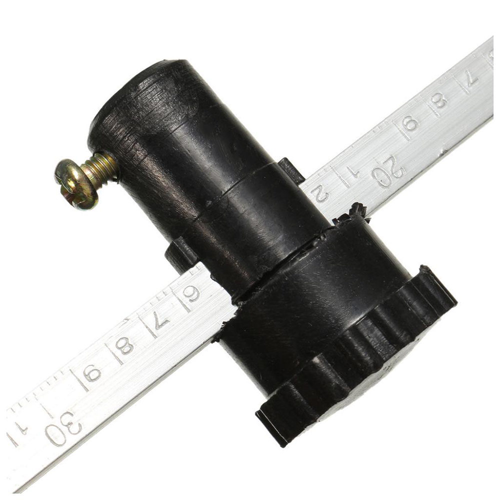 220Mm Lengte Glassnijder 6 Wiel Kompassen Circulaire Snijden Met Zuignap Cirkel Voor