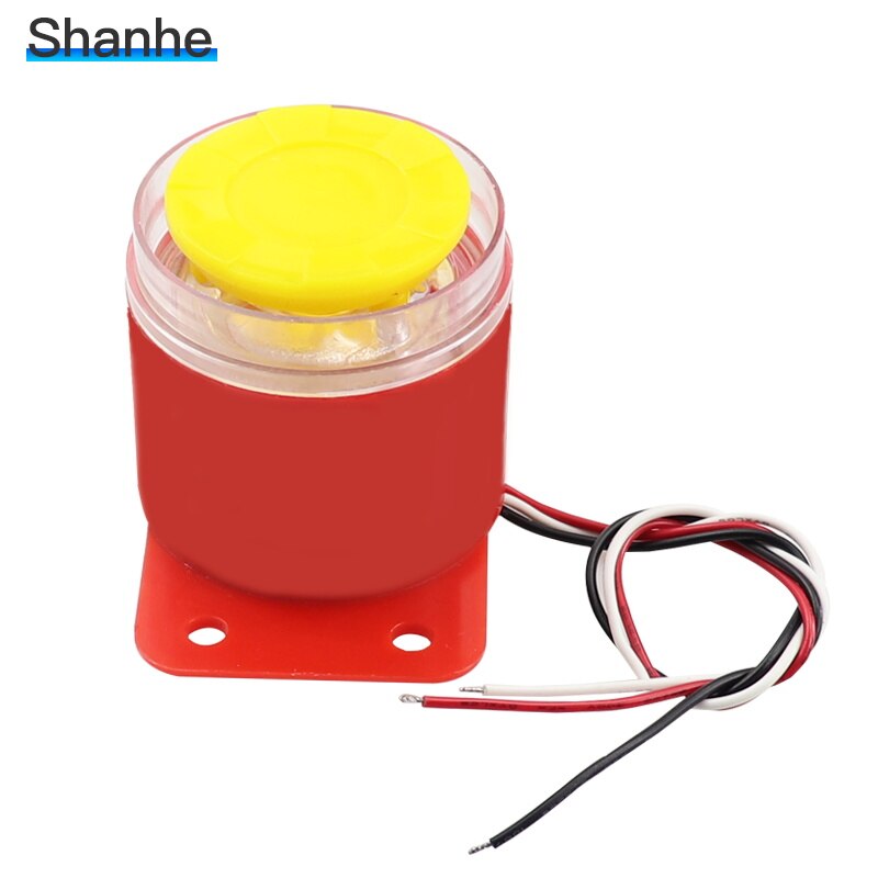 12V Alarm Buzzer 3 sounds alarm sound + fire alarm + ambulance alarm Industrial Continuous Sound without indicator lights