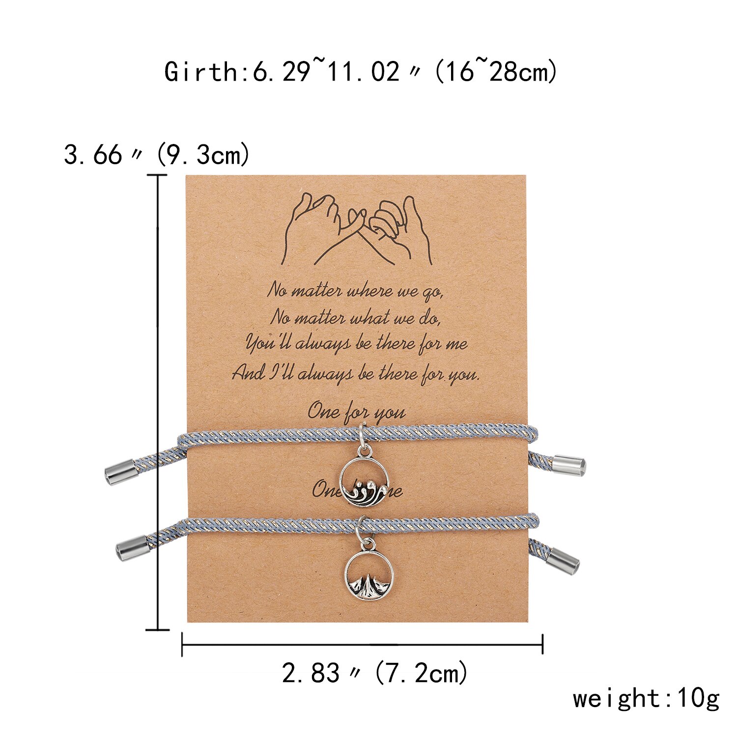 Aantrekkelijke Handgemaakte Armband Vrouwen Mannen Paar Charm Vrouwelijke Mannelijke Magneet Bal Gekoppeld Vriendschap Sieraden