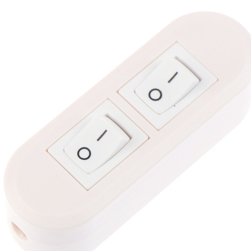1pc Double Control Table Lamp Floor Lamp Mother Lamp Online Switch Two-button Dual Control Switch