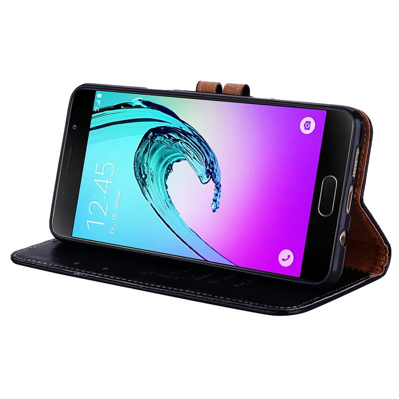 Luxo caso carteira de couro para samsung galaxy a3 2016 suporte do cartão caso para samsung a 3 2016 a310 pele flip telefone capa