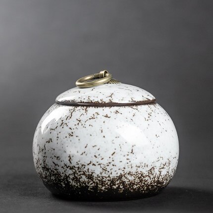 Large Tea Box Ceramic Crafts Tea Tanks Can Canister Collection Storage Container Tea Caddy Teaware Accessories Home Decor: 16