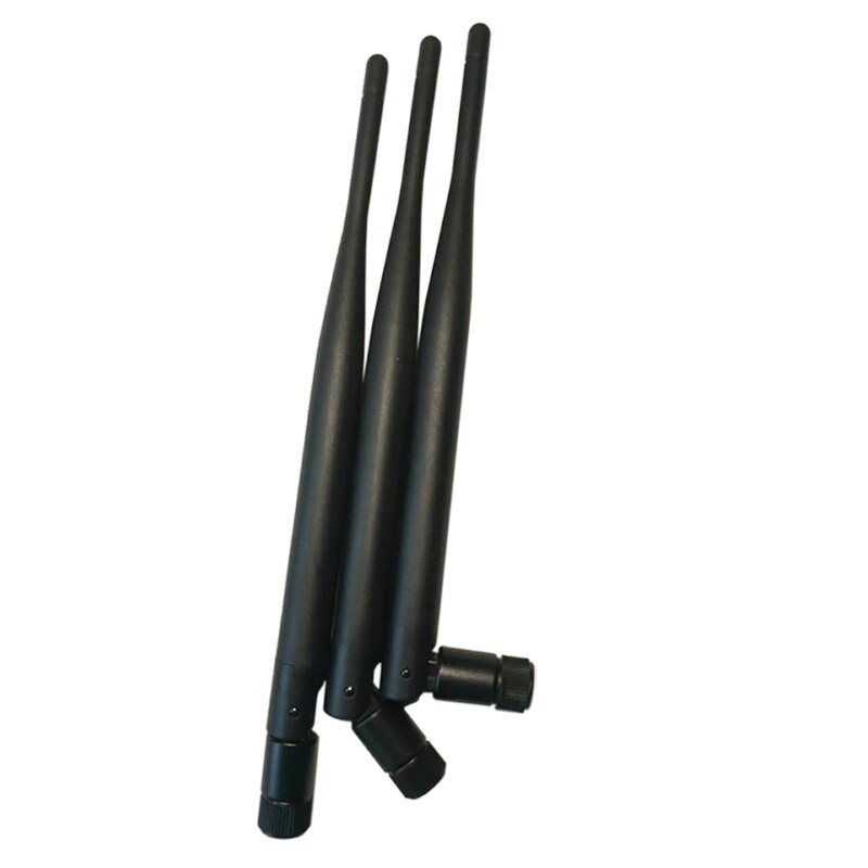 Lot De 4 Antennes UHF 433MHz SMA Mâle Avec Ventouse Magnétique - Gain 3.5 DBi - Pour Télécommande, Domotique, Système Sécurité