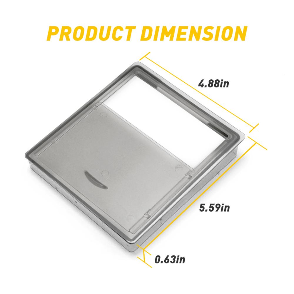 Opberger voor tesla model 3 auto armsteun box opberg organizer containers transparante verborgen houder box vervanging