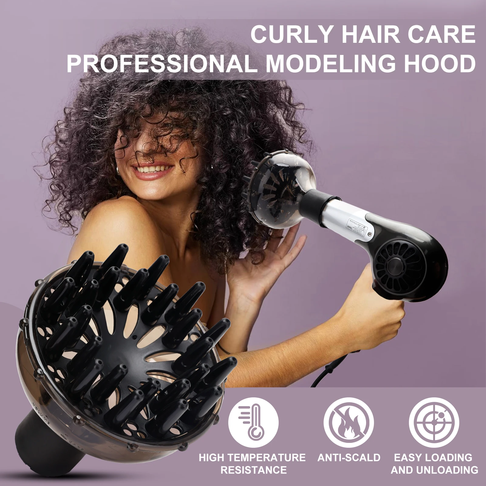 Kapper Föhn Diffuser voor Krullen Salon Hittebestendig Dispergerende Haardroger Barbershop Thuis Haardroger Cover Gereedschap
