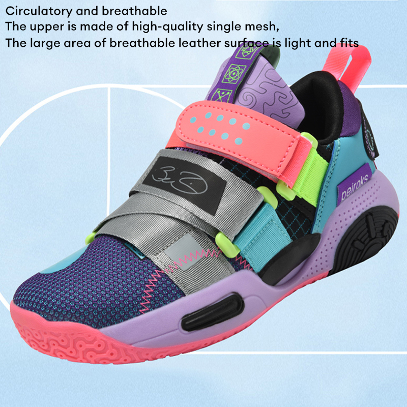 freundlicher Mädchen Basketball Schuhe Gepolsterte Stoßdämpfung Bequeme Sportliche Sport Laufen Ich bin Freien Nicht-Unterhose Gehen Für freundlicher Jungen