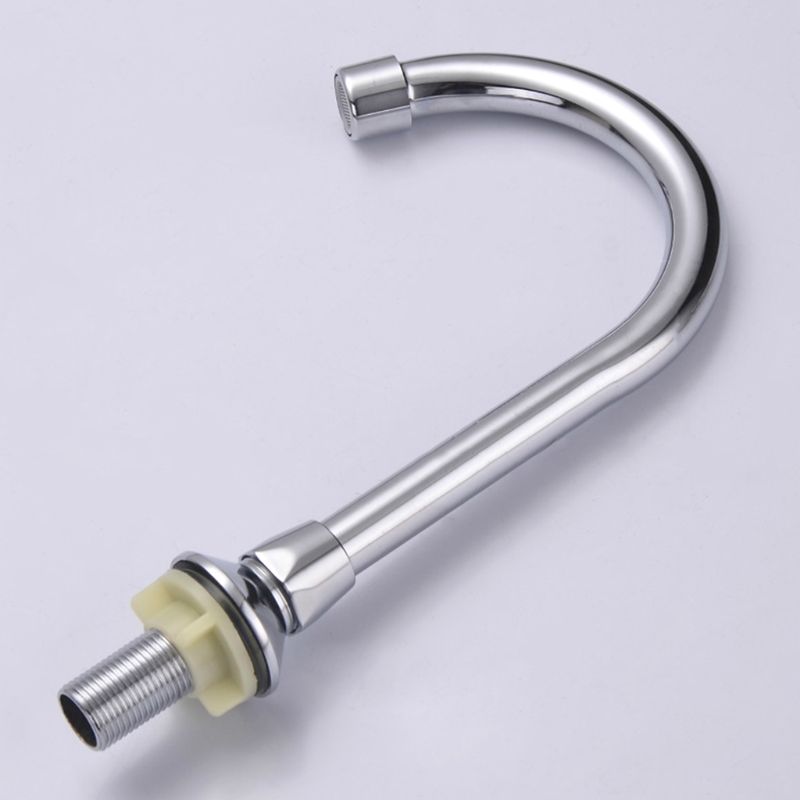 Foot Pedal Control Valve Faucet Kitchen Sink Water Tap Vertical Basin Switch Faucet Single Cold Tap