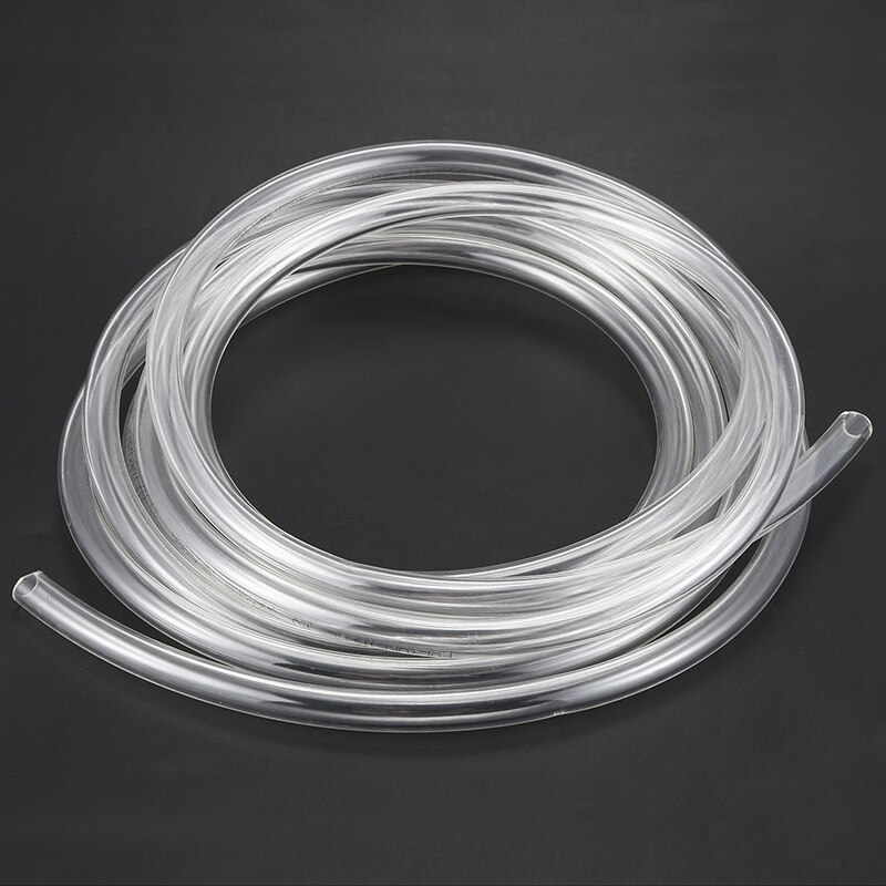12mm x 8mm Clear Polyurethane PU Air Hose Tube 4M 13.1Ft