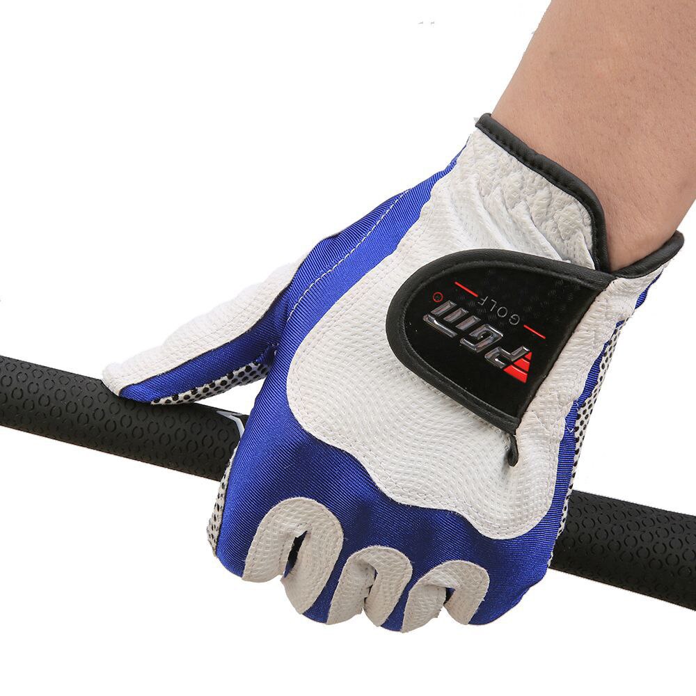 PGM Men's Golf Fiber Cloth Gloves Left/Right Hand GloveMagic Elastic Particles Women Slip-resistant Accessories